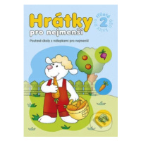 Hrátky pro nejmenší Kvízy pro tříleté děti 2 (Poutavé úkoly s nálepkami pro nejmenší) - kniha z 