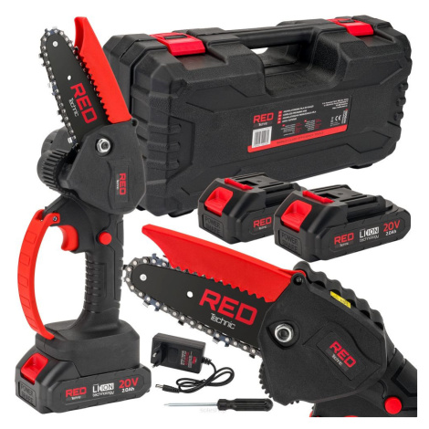 POWERMAT Ruční AKU řetězová pila 4" 20V, 2 baterie RTMPA0022 - II. Jakost