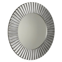 PRIDE zrcadlo v rámu, pr.90cm, stříbrná PD902