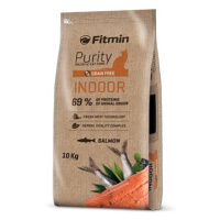 Fitmin Purity Cat Indoor s čerstvým lososem pro kočky chované v bytě 10 kg