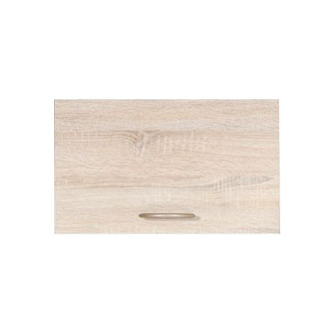 BRW Kuchyňská skříňka Junona Line GO/50/30 dvířka Bílý lesk/korpus bílý
