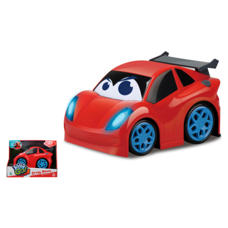 Kiddy Go! Sportovní auto červené se světlem a zvukem, 19 cm ALLTOYS
