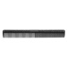 Aluminium comb black 7157 - hliníkový hřeben, černý