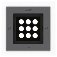 Artemide Ego 220 Flat pochozí ocel 5d 3000K čtverec T40015NSPW00