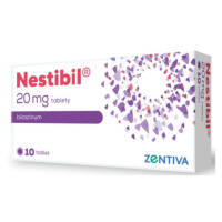 NESTIBIL 20MG neobalené tablety 10