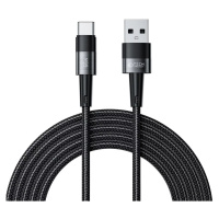 Kabel TECH-PROTECT ULTRABOOST TYPE-C CABLE 66W/6A 300CM GREY (9319456607352)