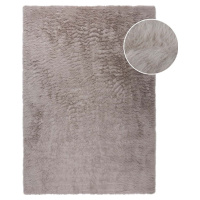 Hnědá syntetická kožešina 180x290 cm Alpine Faux Fur – Flair Rugs