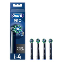 Oral-B EB 50-4 PRO Cross Action náhradní hlavice 4 ks černé