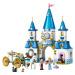 LEGO® Disney 43275 Popelčin zámek a kočár s koňmi