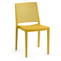 ROJAPLAST Židle zahradní GRID, hořčicově žlutá