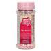 Funcakes Cukrové kuličky Soft Pearls - Bílé / Růžové 60 g