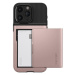 Spigen Slim Armor CS pancéřové pouzdro na iPhone 15 PRO MAX 6.7" Rose gold