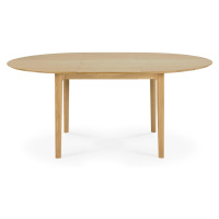 Ethnicraft designové jídelní stoly Bok Extendable Dining Table (129 x 129 cm)