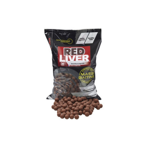 STARBAITS Mass Baiting Red Liver, 3 kg průměr 14 mm