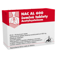 NAC AL 600 mg šumivé tablety 20 kusů