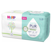 HiPP BABYSANFT Soft&Pur vlhčené ubrousky 3x48ks