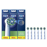 Oral-B Pro Cross Action, 6 ks