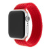 FIXED Elastic Nylon Strap pro Apple Watch 42/44/45/Ultra 49mm velikost XS červený