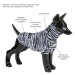 Repelentní a antiparazitní obleček pro psy s UV ochranou Paikka - zebra Velikost: 65