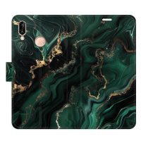 iSaprio Flip pouzdro Emerald 02 pro Huawei P20 Lite