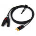 Cordial Kabel 2x Xlr Samice Rca Neutrik 4m