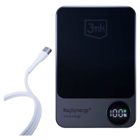 Powerbanka 3mk, 5000mAh pro MagSafe, 18W, rychlonabíjení, s Usb-c kabelem