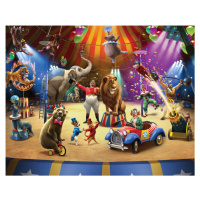 3D dětská Fototapeta Cirkus + lepidlo, velikost 244x305 cm