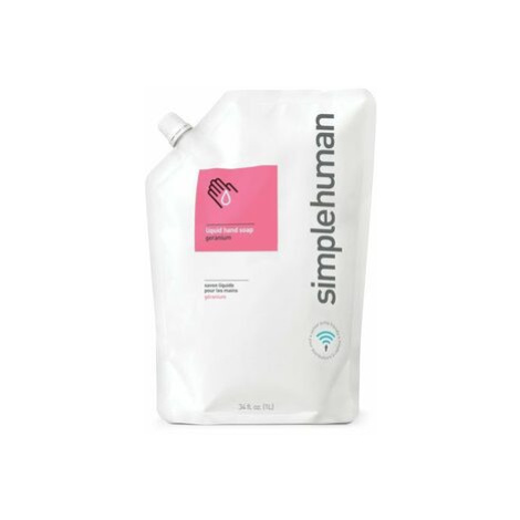 Simplehuman Hydratační tekuté mýdlo  – 1 l náhradní náplň s vůní pelargonie