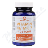 Vitamin K2 MK7 + D3 Forte 1000 I.U. tbl.125