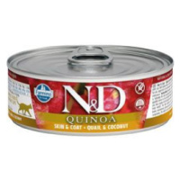 N&d Cat Quinoa Adult Quail & Coconut 80g