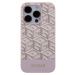 Guess PU G Cube MagSafe kryt iPhone 15 Pro Max růžový