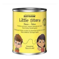 Rust-Oleum Certifikovaná neonová barva do dětského pokoje Little Stars, žlutá