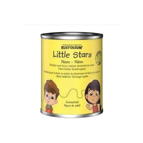 Rust-Oleum Certifikovaná neonová barva do dětského pokoje Little Stars, žlutá