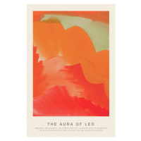 Obrazová reprodukce The Aura of Leo (Astrology, Spirituality & Zodiac Series), 26.7 × 40 cm