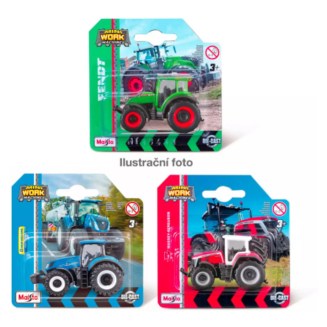 M. Mini Work Machines Tractors 3´´, assort, blister Maisto