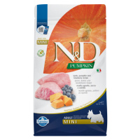 N&D Pumpkin Dog Adult Lamb & Blueberry Mini 2,5kg