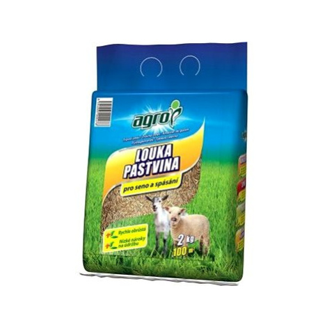 AGRO Travní směs LOUKA-PASTVINA, 2kg Agro CS
