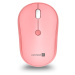 CONNECT IT FASHION combo bezdrátová růžová klávesnice + myš, (+1x AAA +1x AA baterie zdarma), CZ