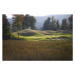 Umělecká fotografie golfers golfing on a golf course, Michael Duva, (40 x 26.7 cm)
