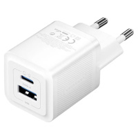 Nabíječka Vention, Wall charger, FEQW0-EU,  USB-C + USB- A,  30W/30W , GaN (white)