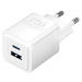 Nabíječka Vention, Wall charger, FEQW0-EU,  USB-C + USB- A,  30W/30W , GaN (white)