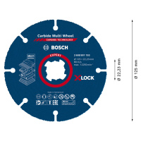 Kotouč řezný Bosch Carbide Multi Wheel X-LOCK 115×1 mm Dostupné varianty: Víceúčelový řezný koto