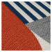 Flair Rugs koberce Kusový koberec Dauntless Geo Fusion Ochre – na ven i na doma - 160x160 (průmě