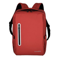 Travelite Basics Boxy backpack Red