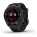 Garmin fenix 7S PRO Solar Gray / Black Silicone Band