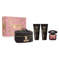 Versace Crystal Noir dárkový set pro ženy 4 ks