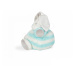 Kaloo plyšový zajíček bebe Pastel Chubby 25 cm 960082 tyrkysově-krémový