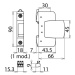 Svodič přepětí DEHNguard S FM 1p Uc 275V AC 952087