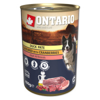 ONTARIO Konzerva kachní paté s brusinkami 400 g