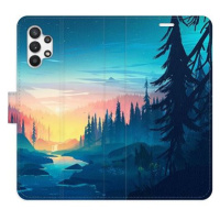 iSaprio flip pouzdro Magical Landscape pro Samsung Galaxy A32